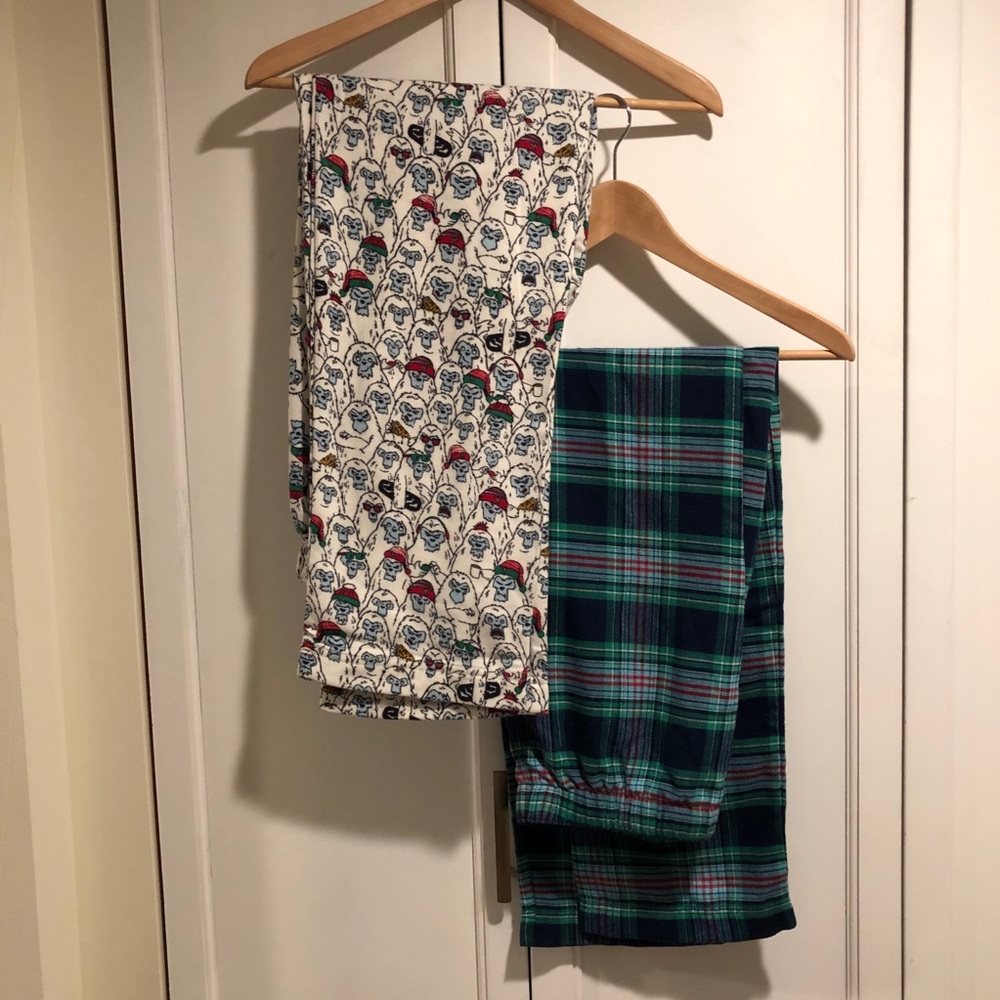 Lot of two boys pajama bottoms